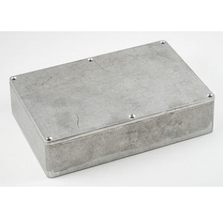 Корпус для РЭА ECT G124-RU, 222x146x55 мм, Алюминий, Натуральный