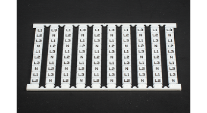 Маркер для клеммников DIN DINKLE TM07W-DV02 фото 1