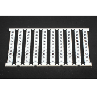 Маркер для клеммников DIN DINKLE TM07W-EH02