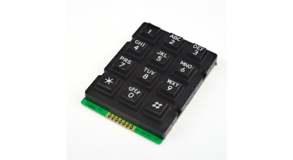 Клавиатура ACCORD AK-207-A-BBW фото 1