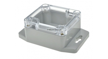 Корпус для РЭА GAINTA G201CMF, 64x58x35 мм, Поликарбонат, Светло-серый фото 1