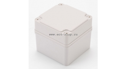 Корпус для РЭА WME (YEE) EPA101009G, 100x100x90 мм, ABS, Светло-серый фото 1