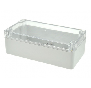 Корпус для РЭА GAINTA G258C, 160x80x55 мм, Поликарбонат, Светло-серый