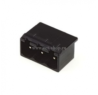 Клеммная колодка DINKLE 2EHDVC-03P-BK, 3 контакта, сечение провода - мм2, ток 24 A, Черный