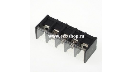 Клеммная колодка DINKLE DT-4C-A01W-03, Винт, 3 контакта, сечение провода 0.5-2.5 мм2, ток 20 A, Черный фото 1