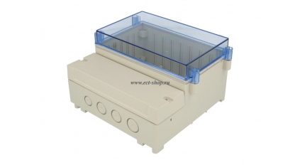 Корпус для РЭА GAINTA DC005CBUNO, 185x213x104 мм, ABS, Светло-серый фото 1