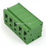 Клеммная колодка DINKLE DT-123VA-05P3, Винтовая, 5 контактов, сечение провода 0.5-2.5 мм2, ток 20 A, Зеленый фото 2
