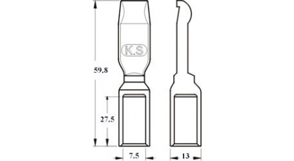 Контакт разъема KST BMC22AG фото 4