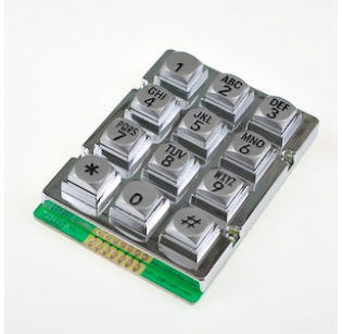 Клавиатура ACCORD AK-207-A-SSB-WP-MM