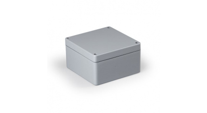 Корпус для РЭА ENSTO HALP121208, 122x122x82 мм, Алюминий, Серый фото 1