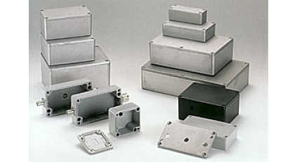 Корпус для РЭА GAINTA G104P (G104G), 64x58x35 мм, Алюминий, Серый фото 1