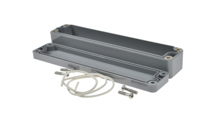 Корпус для РЭА GAINTA G303, 184x36x35 мм, ABS, Темно-серый фото 1