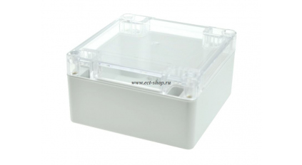 Корпус для РЭА GAINTA G2100C, 100x100x55 мм, Поликарбонат, Светло-серый фото 1