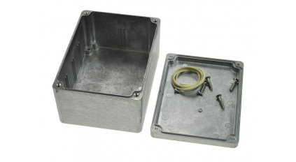 Корпус для РЭА ECT G115-RU, 148x108x75 мм, Алюминий, Натуральный фото 1