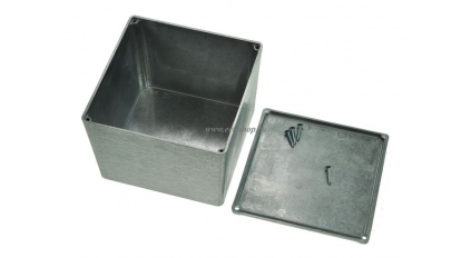 Корпус для РЭА GAINTA G0475, 120x120x95 мм, Алюминий, Натуральный фото 1