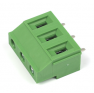 Клеммная колодка DINKLE EHK7V-03P (на замену EHK750V-03P), Винтовая, 3 контакта, сечение провода 0.2-2.5 мм2, ток 24 A, Зеленый фото 3