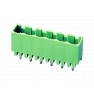 Клеммная колодка DINKLE 5EHDVC-02P, 2 контакта, сечение провода - мм2, ток 18 A, Зеленый фото 6