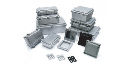 Корпус для РЭА GAINTA HQ007EMS, 192x96x67 мм, Алюминий, Натуральный фото 1