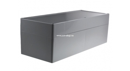 Корпус для РЭА GAINTA G2128, 353x140x121 мм, Поликарбонат, Светло-серый фото 2