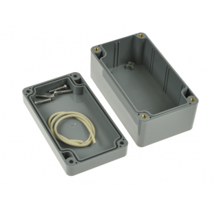 Корпус для РЭА GAINTA G308, 115x65x55 мм, ABS, Темно-серый