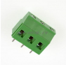 Клеммная колодка DINKLE EHK7V-03P (на замену EHK750V-03P), Винтовая, 3 контакта, сечение провода 0.2-2.5 мм2, ток 24 A, Зеленый фото 4