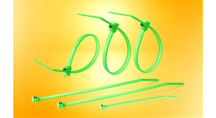 Стяжки пластиковые AVC ALT-250L-GN-HR (100шт) фото 1