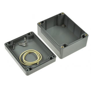 Корпус для РЭА GAINTA G311, 115x90x55 мм, ABS, Темно-серый