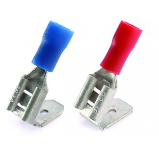 Кабельный разъем плоский ответвительный faston 6.35 KST PBDV1-250 (100шт)