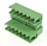 Клеммная колодка DINKLE 5EEHDR-14P, 14 контактов, сечение провода - мм2, ток 18 A, Зеленый фото 2