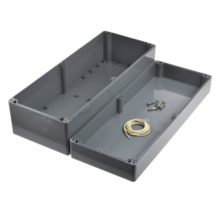 Корпус для РЭА GAINTA G3130, 353x140x121 мм, ABS, Темно-серый