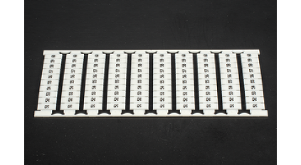 Маркер для клеммников DIN DINKLE TM08W-FH06 фото 1