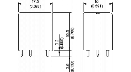 Реле SONG CHUAN 861-1C-C 24VDC фото 3