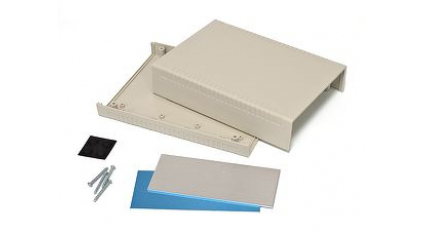 Корпус для РЭА GAINTA G770A, 200x280x60 мм, ABS, Светло-серый фото 1