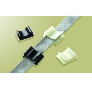 Cамоклеющаяся площадка для крепления кабеля AVC AFC-25-N (100шт)