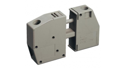 Клеммная колодка DINKLE PPAC-25, Винтовая, сечение провода 6-35 мм2, ток 125 A, Бежевый фото 4