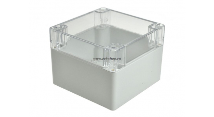 Корпус для РЭА GAINTA G279C, 120x120x90 мм, Поликарбонат, Светло-серый фото 1