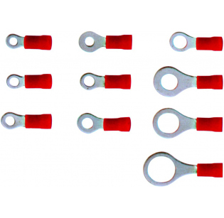 Наконечник кабельный кольцевой KST RV1-5 RED (1000шт)