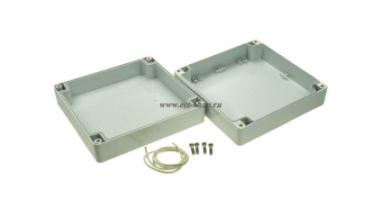 Корпус для РЭА GAINTA G287, 160x160x60 мм, Поликарбонат, Светло-серый фото 1