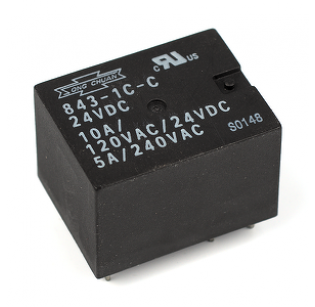 Промежуточное реле SONG CHUAN 843-1C-C 24VDC, 10A