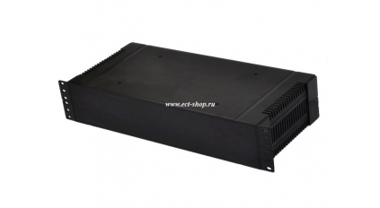 Корпус для РЭА GAINTA G17082UBK-HB, 203x431x86 мм, ABS, Черный фото 1