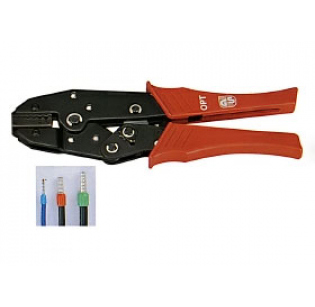 Кримпер для обжима кабельных трубчатых наконечников, OPT LY-10WF