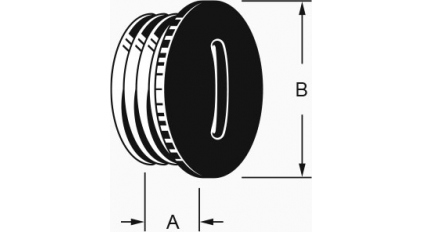 Заглушка резьбовая AVC SPG-PG16-B фото 3