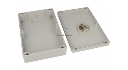 Корпус для РЭА GAINTA G218, 222x146x55 мм, Поликарбонат, Светло-серый фото 1