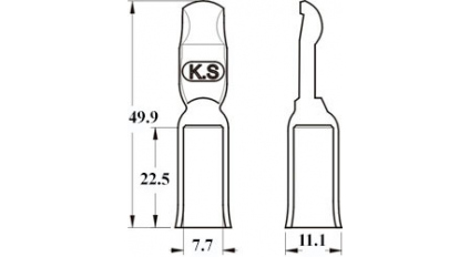 Контакт разъема KST BMCMS22AG фото 3