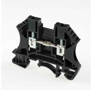 Клеммная колодка DINKLE DK2.5BK, Винтовая, сечение провода 0.5-2.5 мм2, ток 24 A, Черный