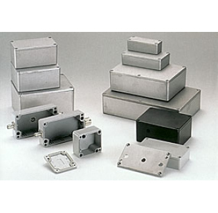 Корпус для РЭА GAINTA G104P (G104G), 64x58x35 мм, Алюминий, Серый