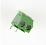Клеммная колодка DINKLE EHK508R-02P, Винтовая, 2 контакта, сечение провода 0.5-2.5 мм2, ток 24 A, Зеленый фото 2
