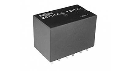 Реле SONG CHUAN 861T-2A-C 12VDC фото 1