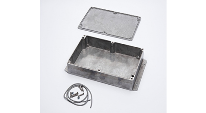 Корпус для РЭА ECT G124MF-RU, 222x146x55 мм, Алюминий, Натуральный фото 4