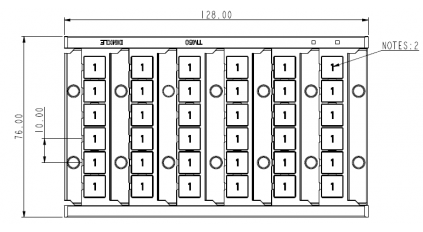 Маркер для клеммников DIN DINKLE TM50W-R-S15664 фото 1